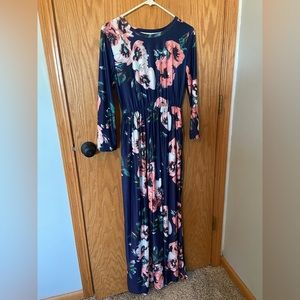 Floral maxi dress